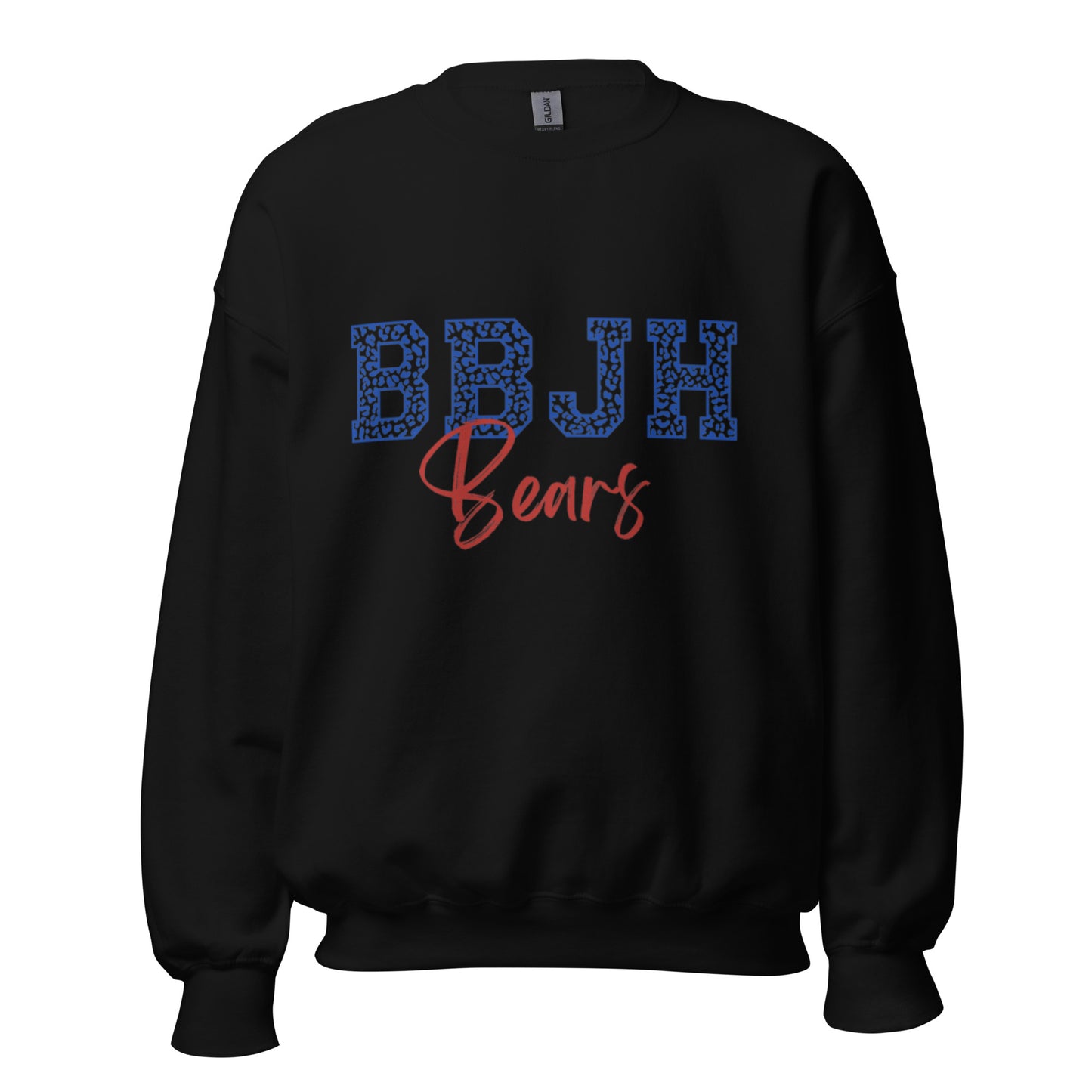 BBJH Leopard Bears Crew Sweatshirt