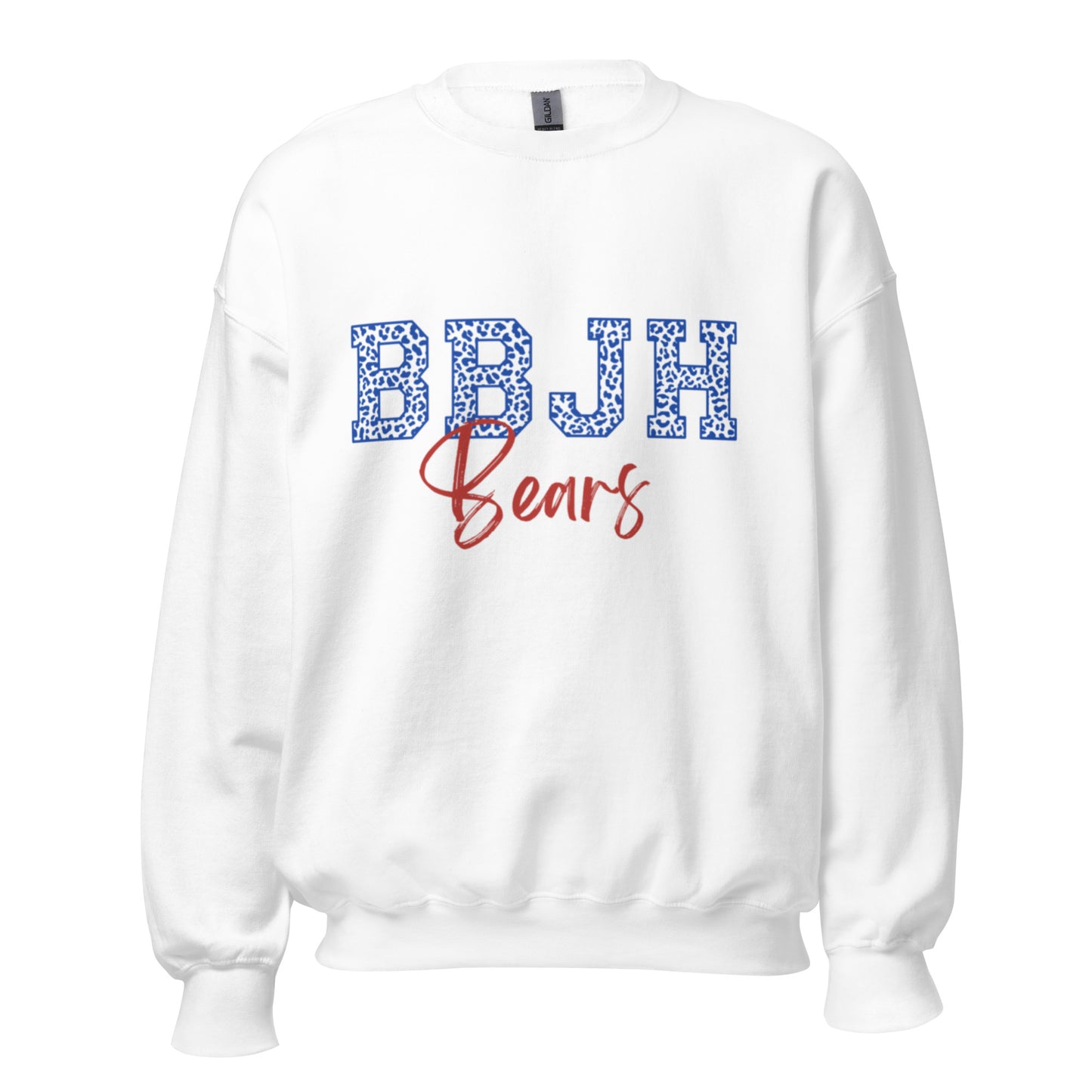 BBJH Leopard Bears Crew Sweatshirt