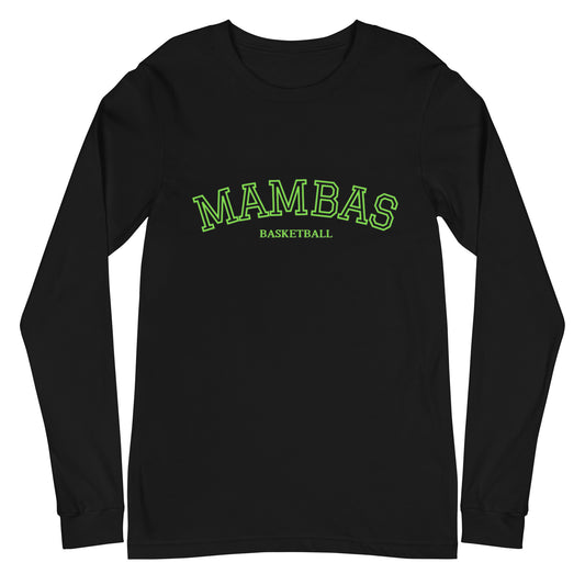 Mambas Block Letter Unisex Long Sleeve Tee