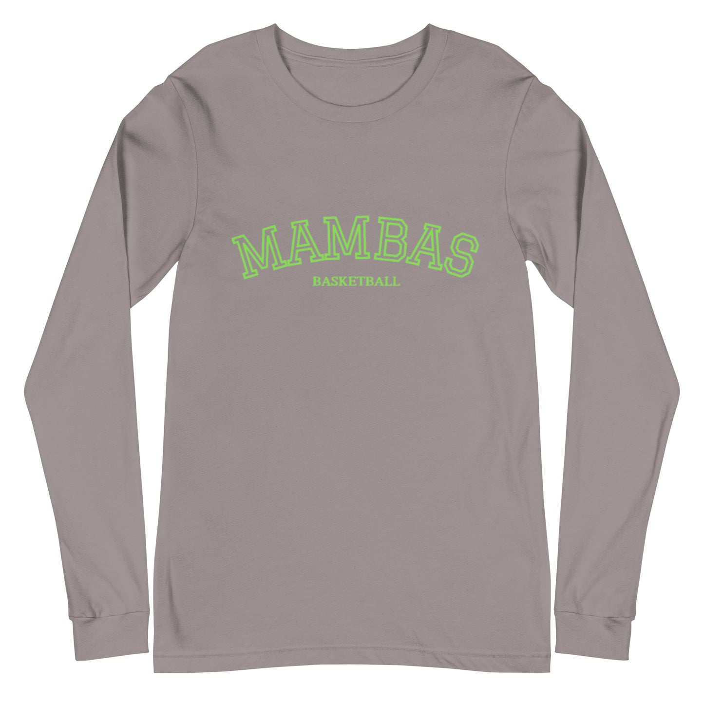 Mambas Block Letter Unisex Long Sleeve Tee