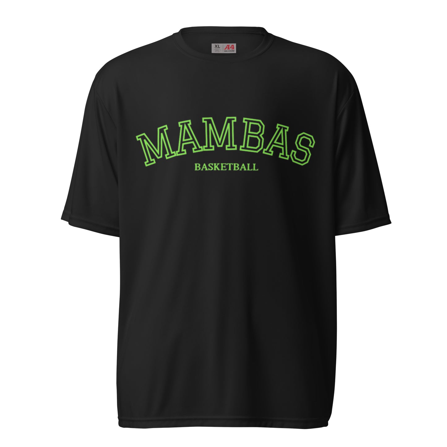 Mambas Block Letter Unisex Dry-Fit crew neck t-shirt