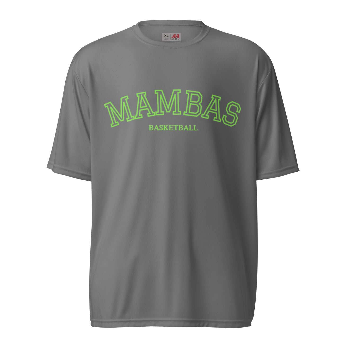 Mambas Block Letter Unisex Dry-Fit crew neck t-shirt