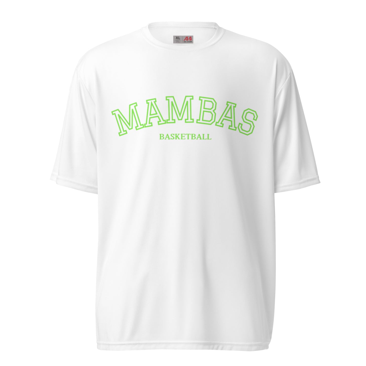 Mambas Block Letter Unisex Dry-Fit crew neck t-shirt