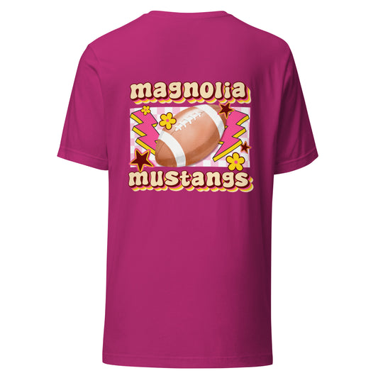 Magnolia Mustangs Groovy Front and Back