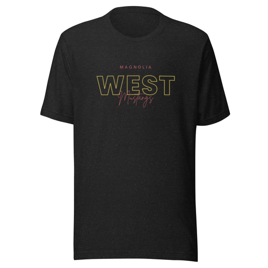 West Gold Outline T-Shirt