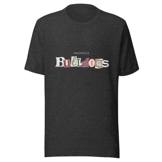 Bulldogs Magazine Letters T-Shirt