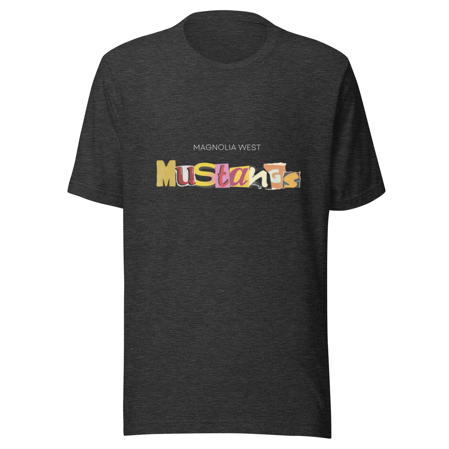 Mustangs Magazine Letters T-Shirt