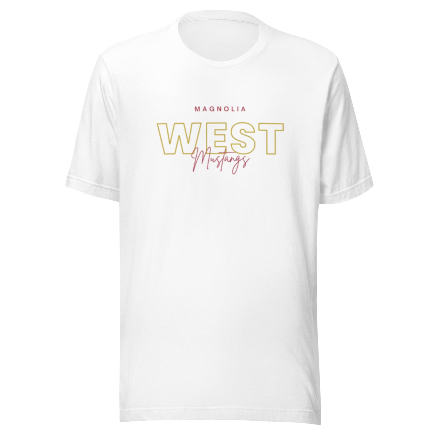 West Gold Outline T-Shirt