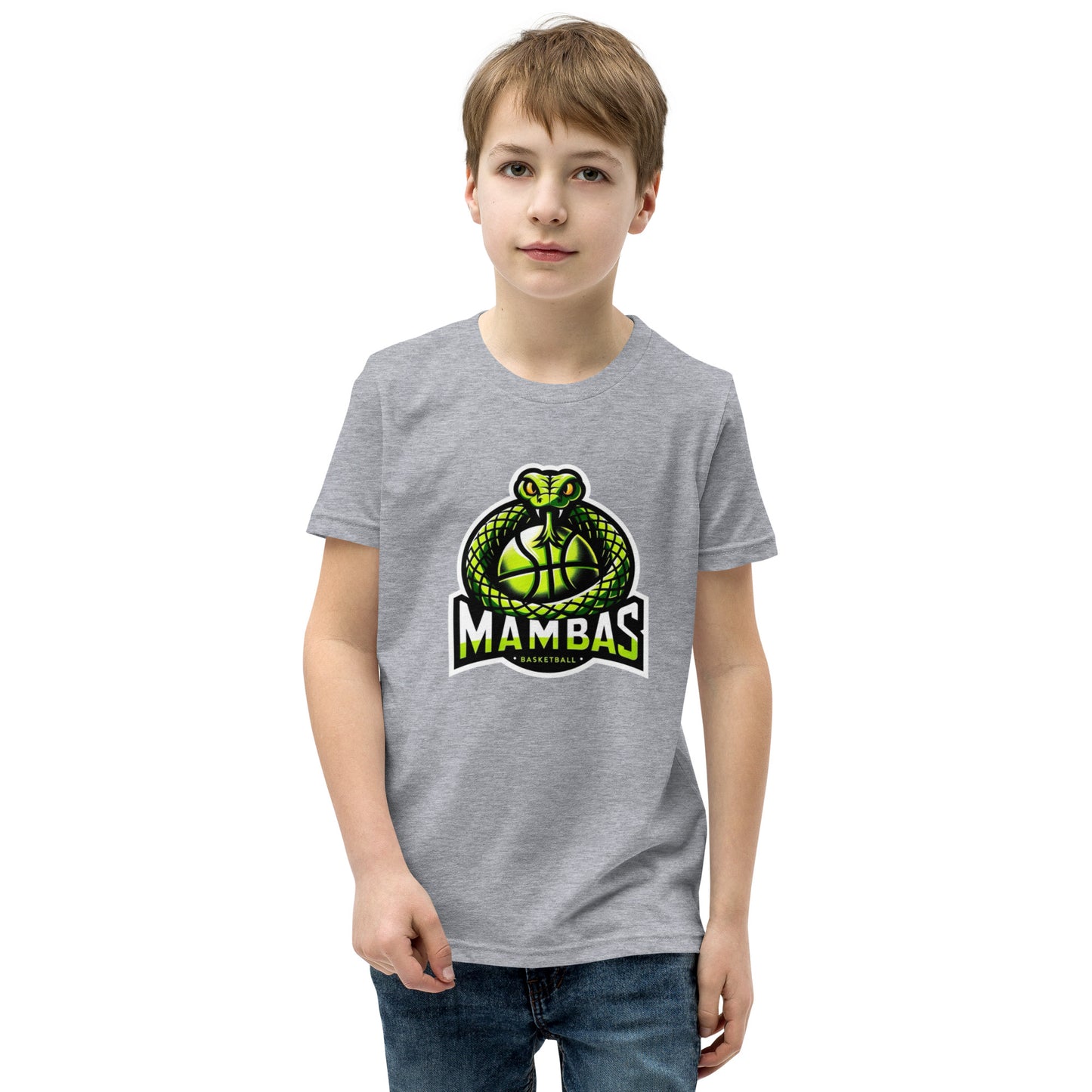 Mambas Snake Graphic Youth Short Sleeve T-Shirt