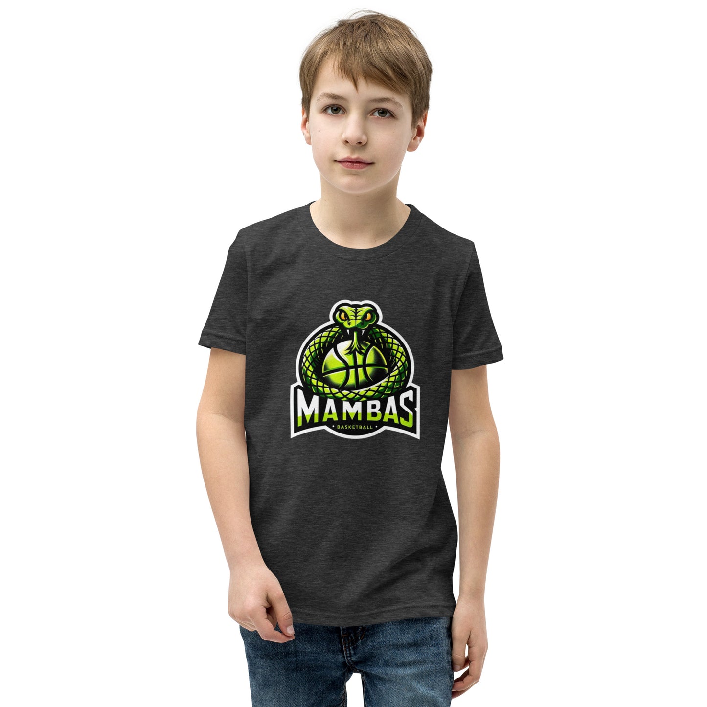 Mambas Snake Graphic Youth Short Sleeve T-Shirt